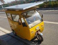 4-door Solar Electric Tricycle WDF 085