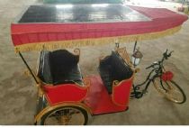 4 passenger model Solar Electric Rickshaw