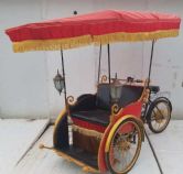 Backriding Solar Electric Rickshaw WDF 036